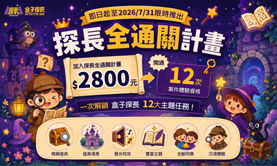《探長全通關計畫》